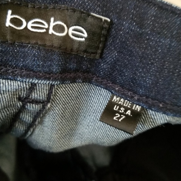 Bebe 27/33.5 Tall Bootcut Jeans - Picture 7 of 8